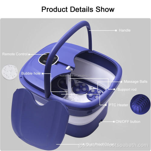 China Multifunctional Electric Foot Spa Massager Manufactory